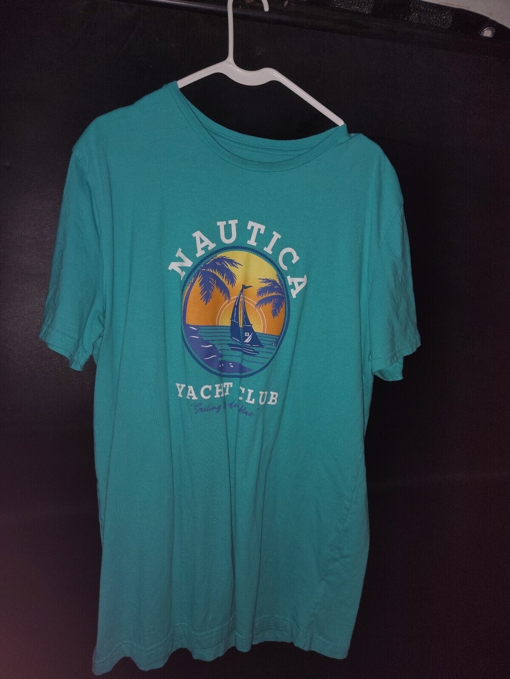 Nautica Yacht Club graphic T shirt XL